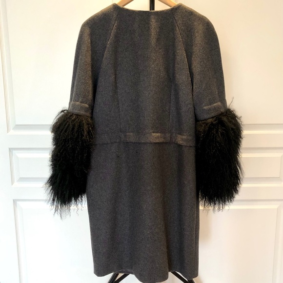 Adam Lippes grey wool coat - Picture 2 of 6